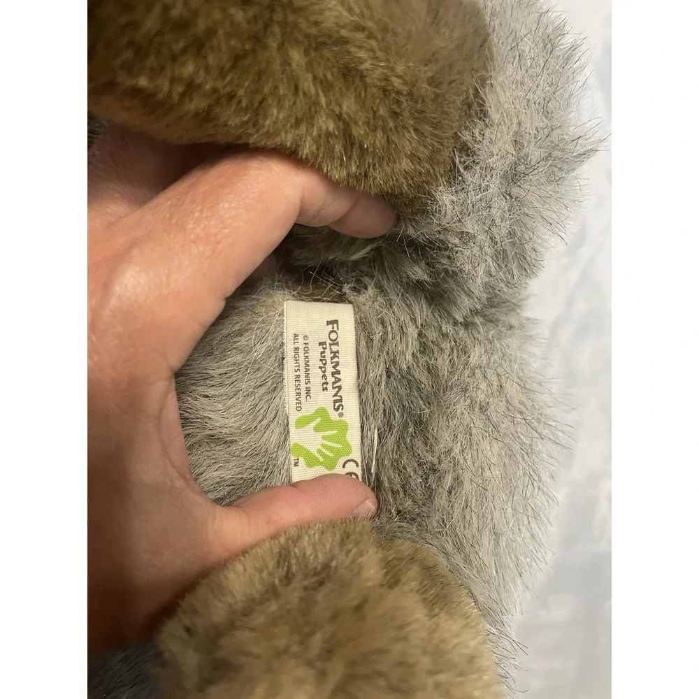 Folkmanis Coyote Dog Wolf Large Full Body Plush Hand Puppet 15